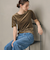 ベロア コンパクト ショートスリーブTシャツ