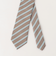＜Luisa Esposito＞8.0cm スタンプ ストライプ ネクタイ