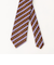 ＜Luisa Esposito＞8.0cm スタンプ ストライプ ネクタイ