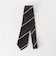 GLR シルク2 8.0cm ストライプ3 ネクタイ