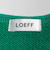 ＜LOEFF＞スウェット ジップ カーディガン