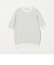A+ マイクロパターン クルーネック ニット Tシャツ