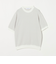 A+ マイクロパターン クルーネック ニット Tシャツ