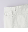 アイボリー バギー デニムパンツ