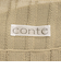 ＜conte＞ワイドリブ ボートネックニット