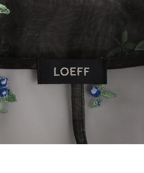 LOEFF＞ブルーベリー エンブロイダリー シャツ｜ユナイテッドアローズ