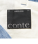 ＜conte＞デニムライク タック ワイドパンツ