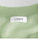 ＜LOEFF＞シアー クルーネック ニット プルオーバー