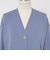 ＜conte＞NVL コットン Vネックカーディガン