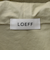 ＜LOEFF＞コットン ツイル フード ドレス