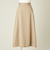 ＜conte＞チノ バックタックスカート