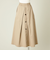＜conte＞チノ バックタックスカート
