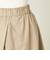＜conte＞チノ バックタックスカート