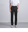 ペンシルストライプ モダンストレート パンツ