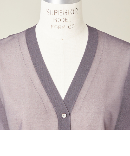 conte＞シアー Vネックカーディガン｜ユナイテッドアローズ