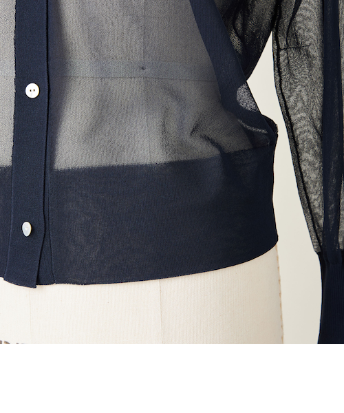 conte＞シアー Vネックカーディガン｜ユナイテッドアローズ