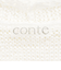 ＜conte＞テープヤーン  カーディガン