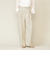 ＜conte＞ペーパー ベルテッド タックパンツ