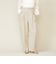 ＜conte＞ペーパー ベルテッド タックパンツ