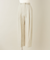 ＜conte＞ペーパー ベルテッド タックパンツ
