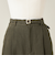 ＜conte＞ペーパー ベルテッド タックパンツ