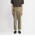 ＜District＞ シャンブレー １プリーツ テーパード パンツ