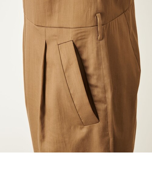 conte＞サテン ノースリーブ オールインワン｜ユナイテッドアローズ