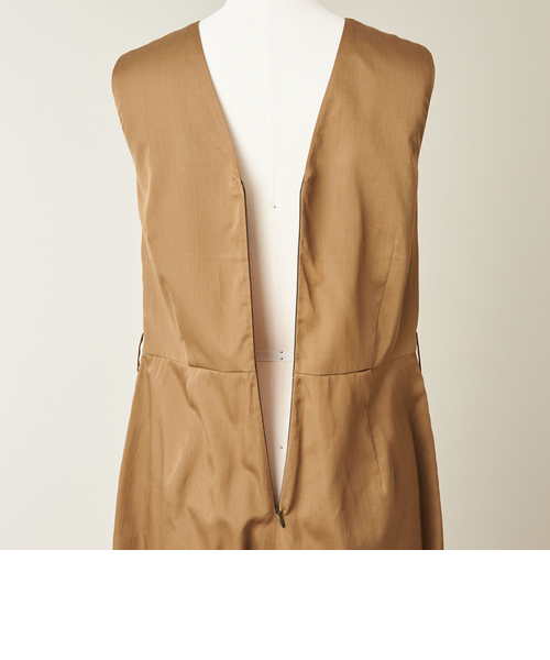 conte＞サテン ノースリーブ オールインワン｜ユナイテッドアローズ