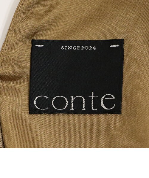 conte＞サテン ノースリーブ オールインワン｜ユナイテッドアローズ