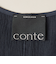 ＜conte＞アサ スリット ノースリーブワンピース