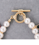 チャーム イミテーションパール ブレスレット