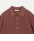 バーズアイ ニット ポロシャツ