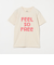 【別注】＜MIXTA＞FEEL FREE Tシャツ NATURAL