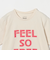 【別注】＜MIXTA＞FEEL FREE Tシャツ NATURAL