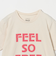 【別注】＜MIXTA＞FEEL FREE Tシャツ NATURAL