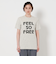 【別注】＜MIXTA＞FEEL FREE Tシャツ LT.GRAY