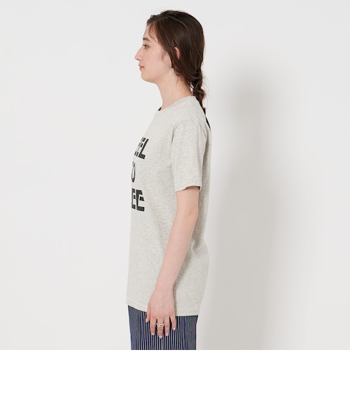 別注】＜MIXTA＞FEEL FREE Tシャツ LT.GRAY｜ユナイテッドアローズ