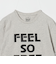 【別注】＜MIXTA＞FEEL FREE Tシャツ LT.GRAY