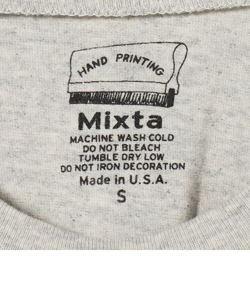 【LT.GRAY】【別注】<MIXTA>FEEL FREE Tシャツ LT.GRAY 別注】＜MIXTA＞FEEL FREE Tシャツ LT.GRAY｜ユナイテッドアローズ