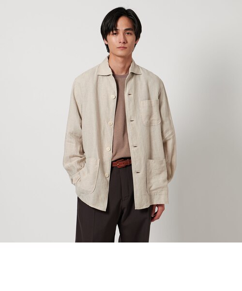 LIBECO リネン シャツジャケット｜ユナイテッドアローズ アウトレット