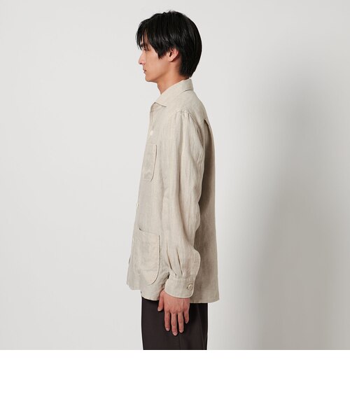 LIBECO リネン シャツジャケット｜ユナイテッドアローズ アウトレット