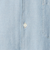 オーガニック オックスフォードデニム オープンカラーシャツ