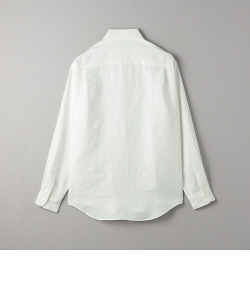 【WHITE】ライト リネンタッチ レギュラー シャツ FORM TAPERD型 ライト リネンタッチ レギュラー シャツ FORM TAPERD型（シャツ