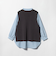 Vネックベスト＋シャツ ‐セットアイテム‐＜A DAY IN THE LIFE＞