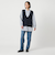 Vネックベスト＋シャツ ‐セットアイテム‐＜A DAY IN THE LIFE＞