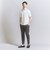 【WARDROBE SMART】 Reflax スキニー クロップドパンツ