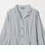 オープンカラー シャツワンピース ‐ウォッシャブル‐＜A DAY IN THE LIFE＞