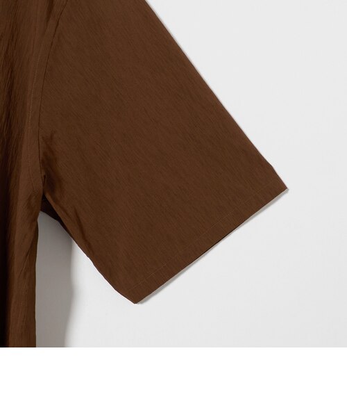 【MD.BROWN】ヨウリュウ キャンプカラー シャツ FORM型 ヨウリュウ キャンプカラー シャツ FORM型｜ユナイテッドアローズ