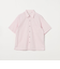 コットン クロップド ショートスリーブ シャツ