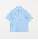 コットン クロップド ショートスリーブ シャツ